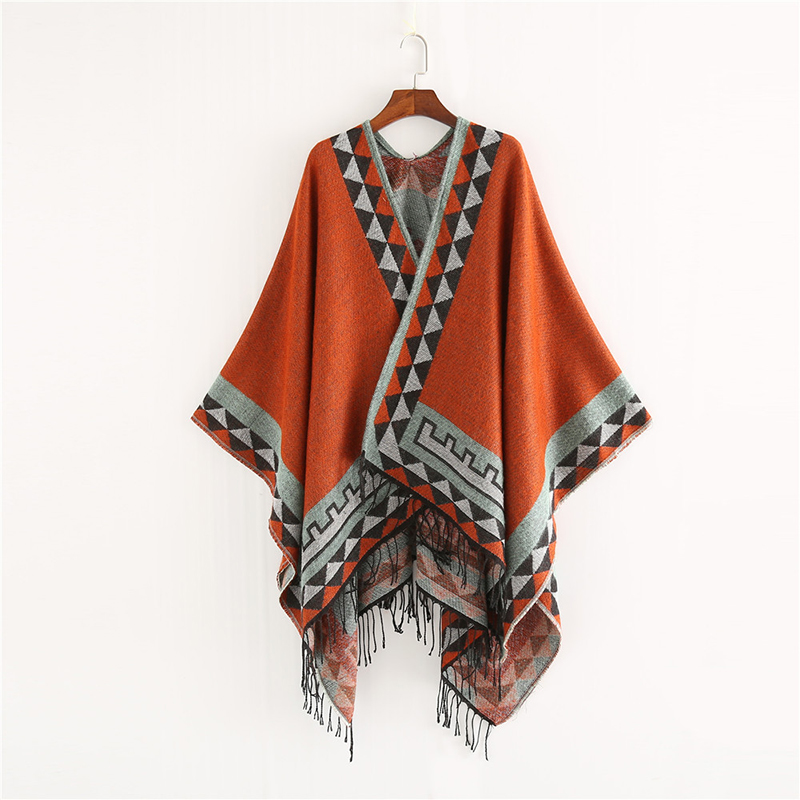 Ethnic Fashion India - Stile indiano Moda Nappa geometrica Pashmina