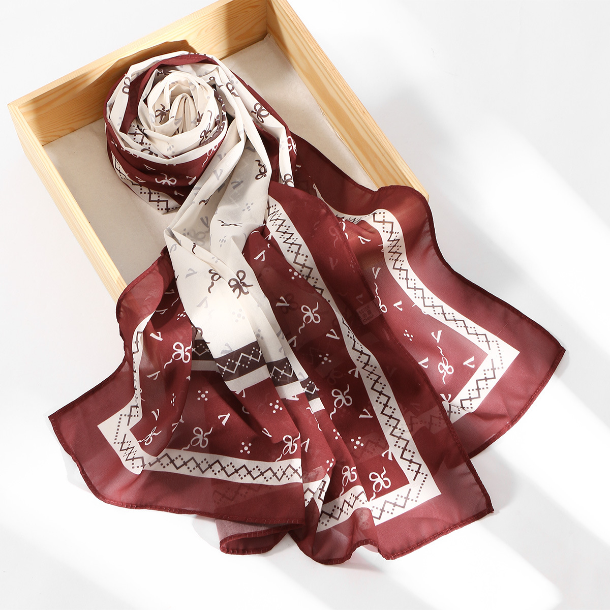 Nuova Sciarpa Lunga in Chiffon - New Ethnic Fashion recensione e prezzo